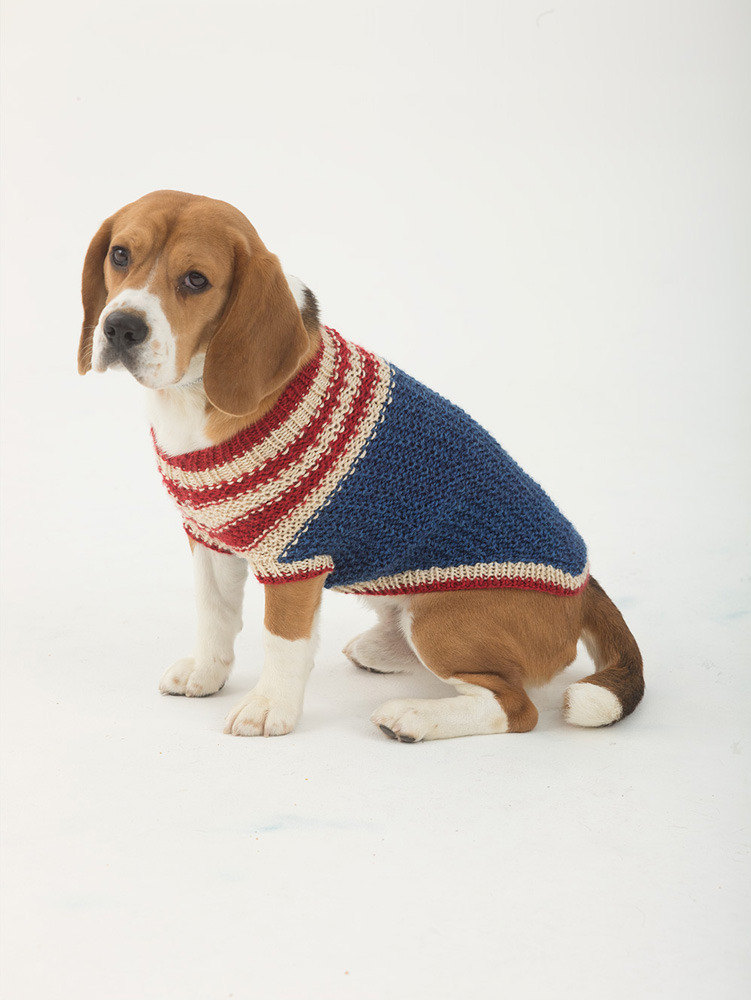knitted dog sweaters